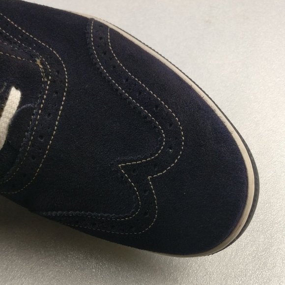 Floris Van Bommel 100%LEATHER WHIP Wingtip OXFORD BizCASUAL PREMIUM SNEAKER - Picture 3 of 14